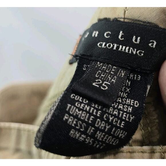 Saturday Sunday Shorts Womens 25 Low Rise Utility Safari Cuffed Convertible - Picture 3 of 11